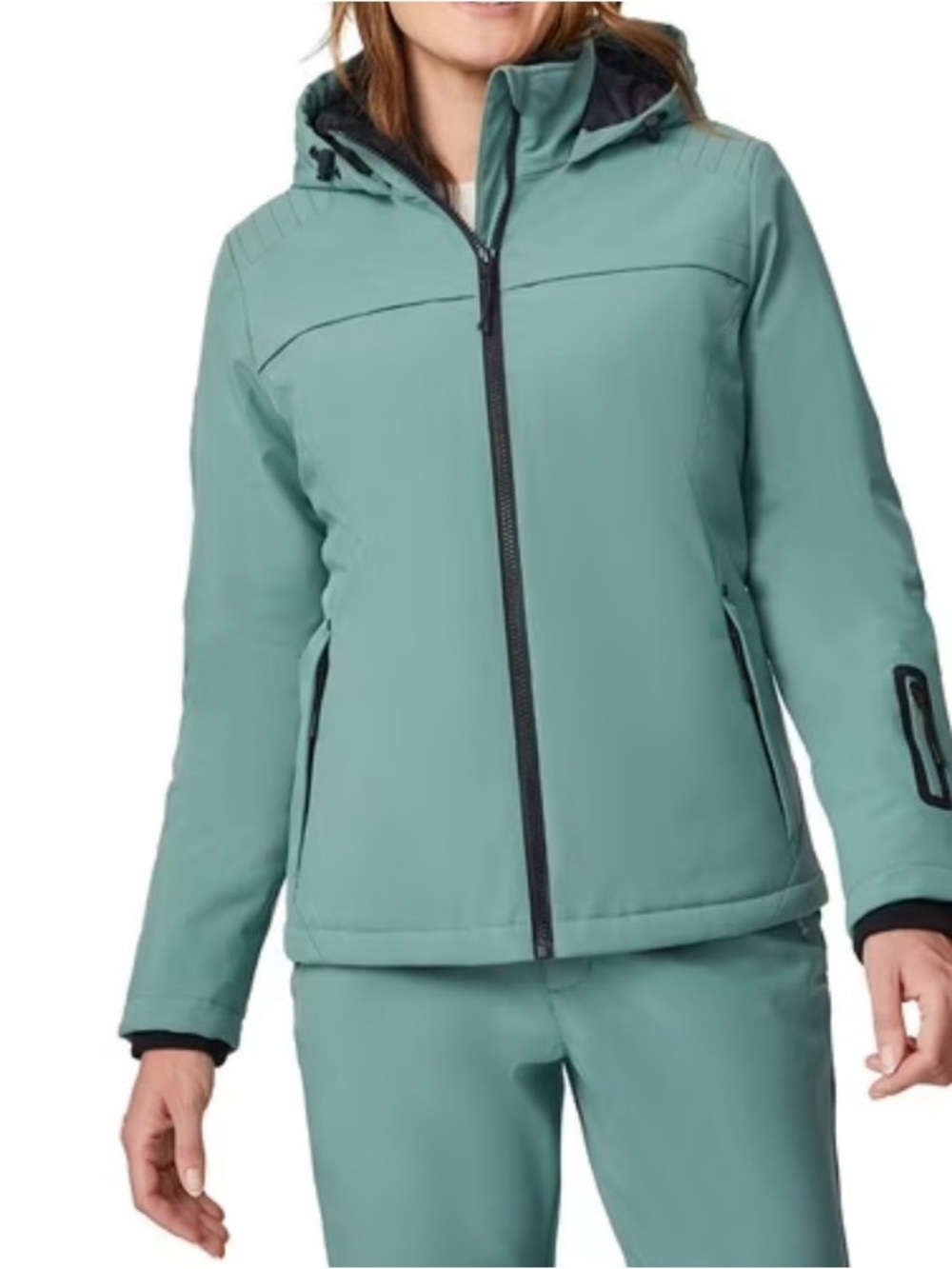 NWT Free Country Women’s Green Snow Jacket
